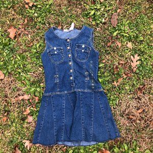 "Cutie" Demin Dress